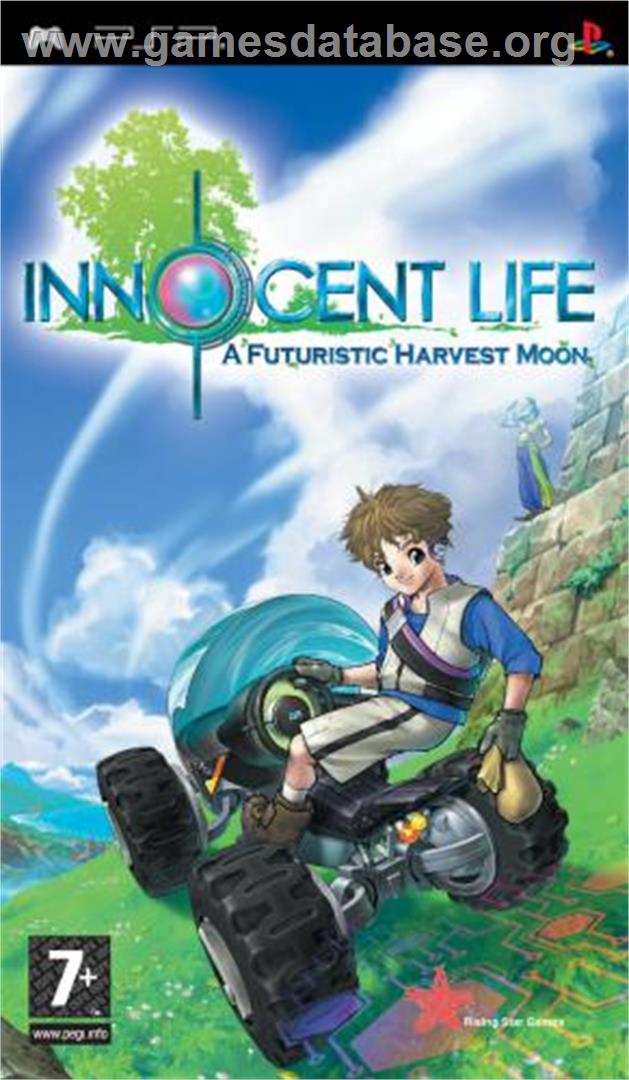 Innocent Life: A Futuristic Harvest Moon - Sony PSP - Artwork - Box
