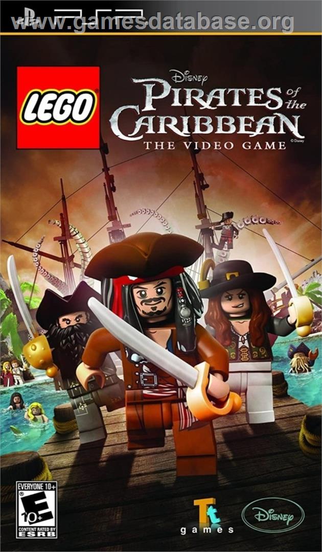 Lego Pirates Des Caraïbes - Le Jeu Vidéo - Sony PSP - Artwork - Box