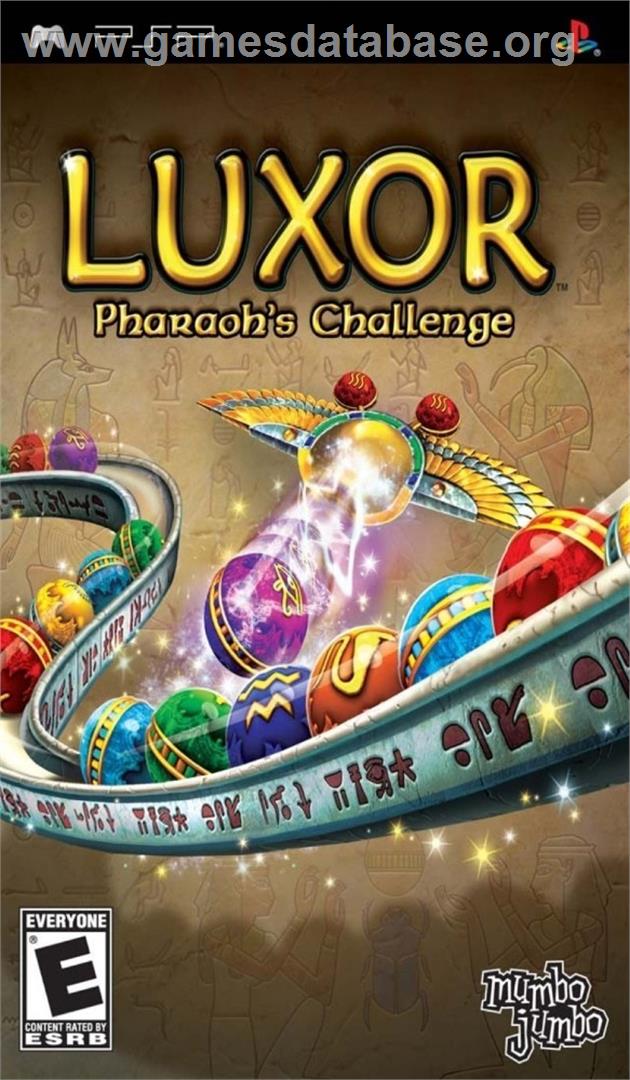 Luxor Pharaoh's Challenge - Sony PSP - Artwork - Box