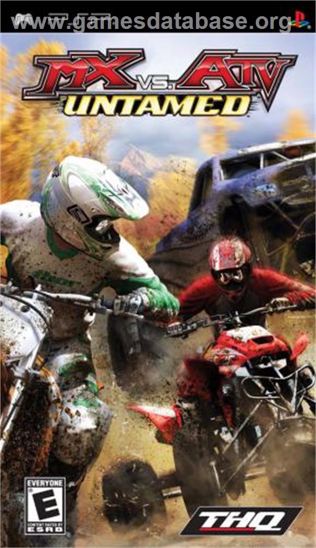 MX vs. ATV Untamed - Sony PSP - Artwork - Box