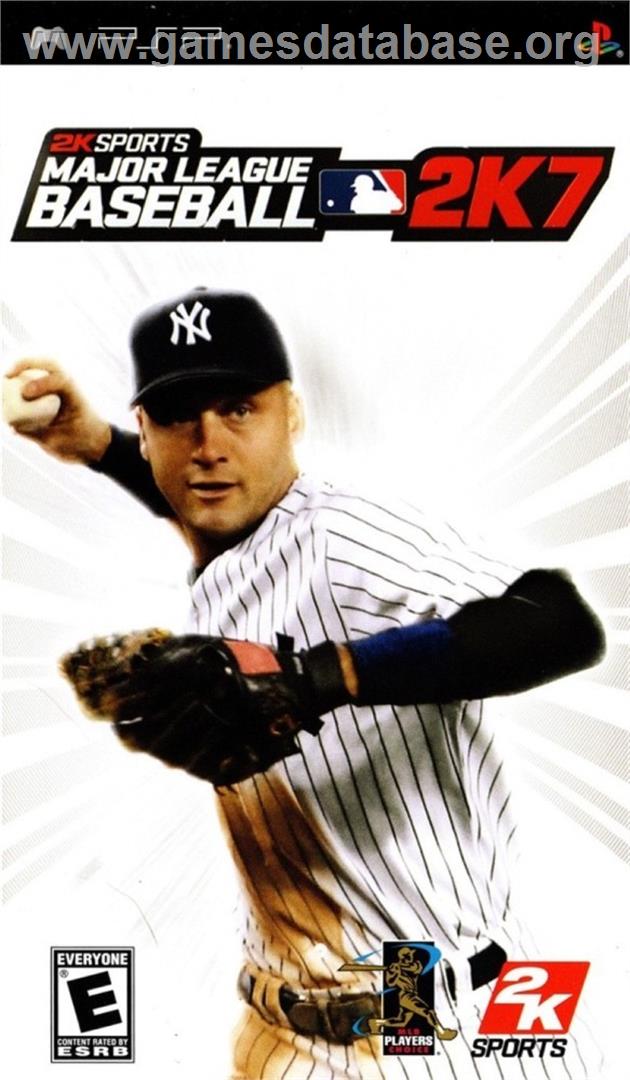 Major League Baseball 2k7 - Sony PSP - Artwork - Box