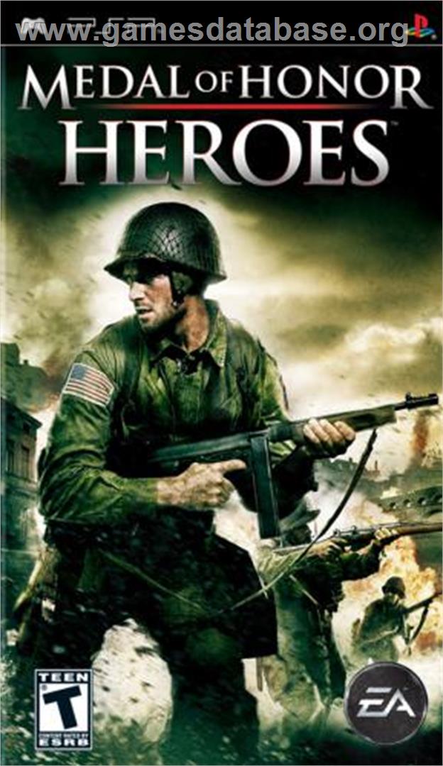 Medal of Honor: Heroes - Sony PSP - Artwork - Box