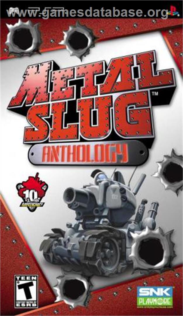 Metal Slug Anthology - Sony PSP - Artwork - Box