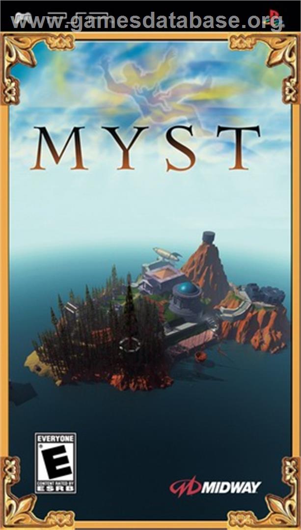 Myst - Sony PSP - Artwork - Box