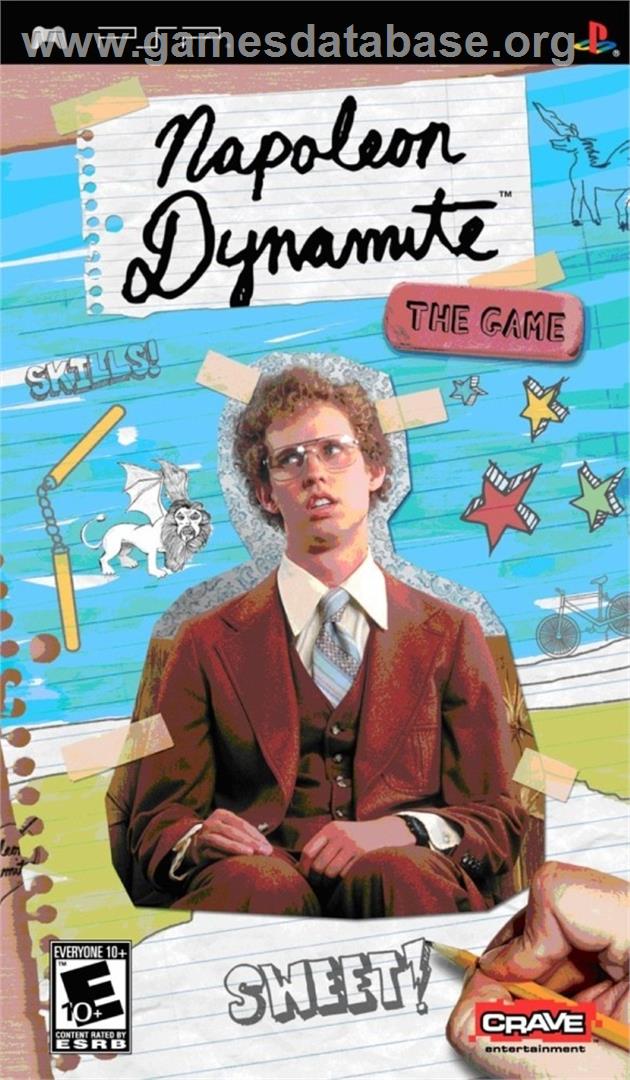 Napoleon Dynamite - The Game - Sony PSP - Artwork - Box