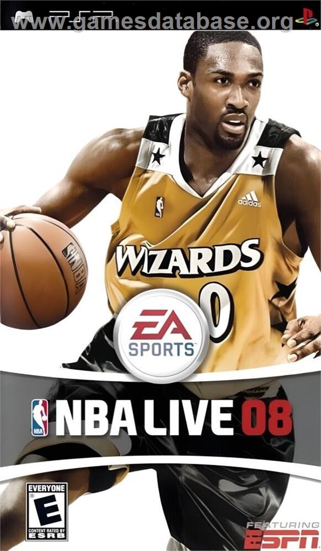 Nba Live 08 - Sony PSP - Artwork - Box