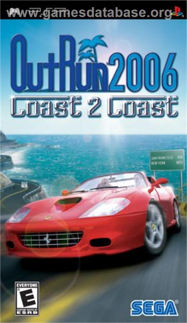 Out Run 2006: Coast 2 Coast - Sony PSP - Artwork - Box