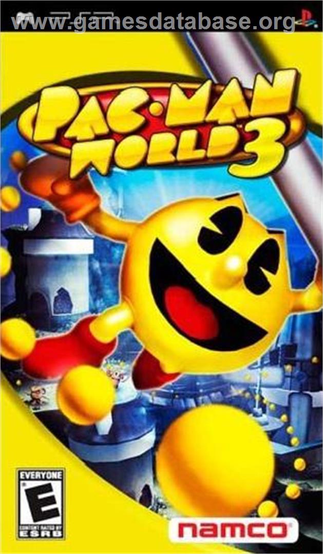 Pac-Man World 3 - Sony PSP - Artwork - Box