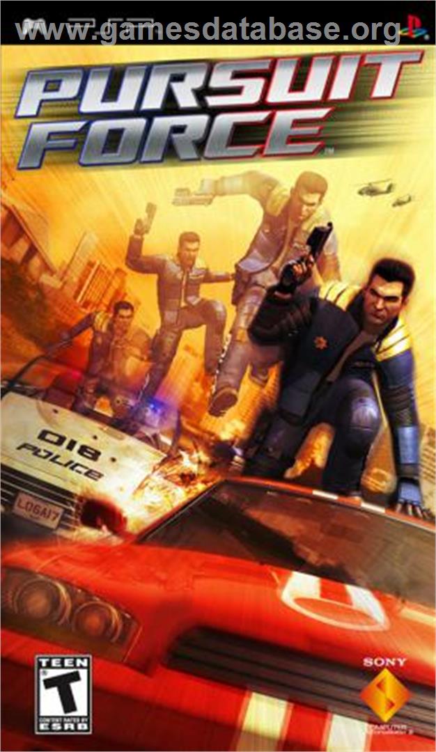 Pursuit Force - Sony PSP - Artwork - Box