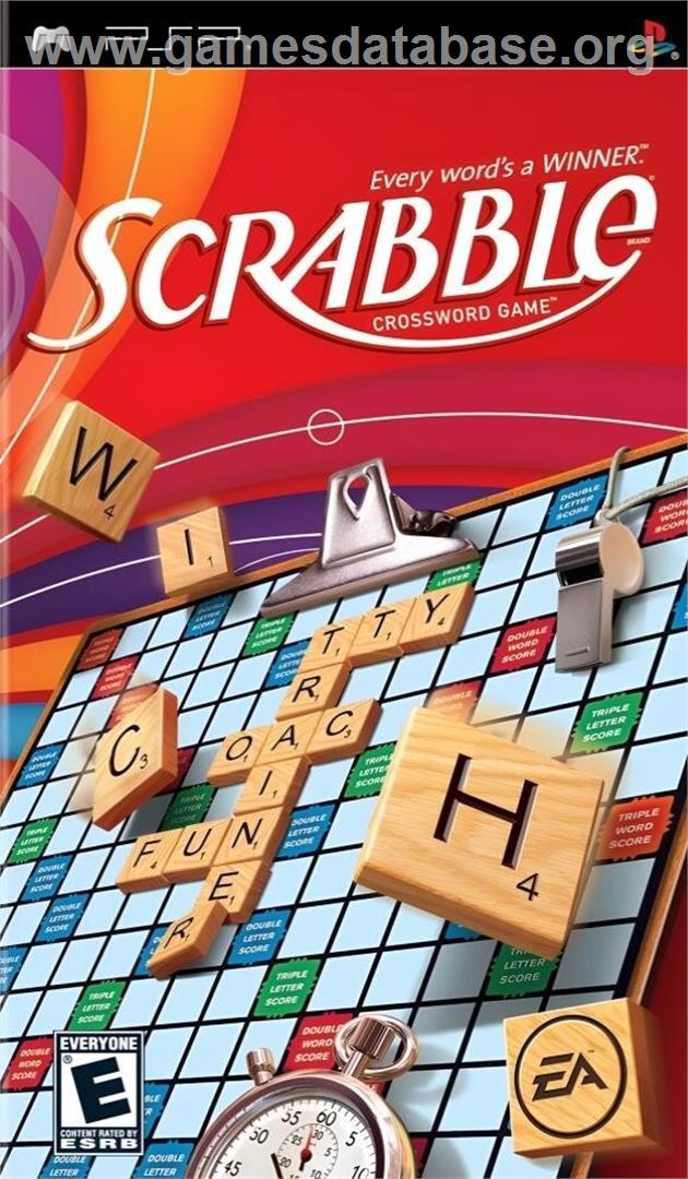 Scrabble - Sony PSP - Artwork - Box