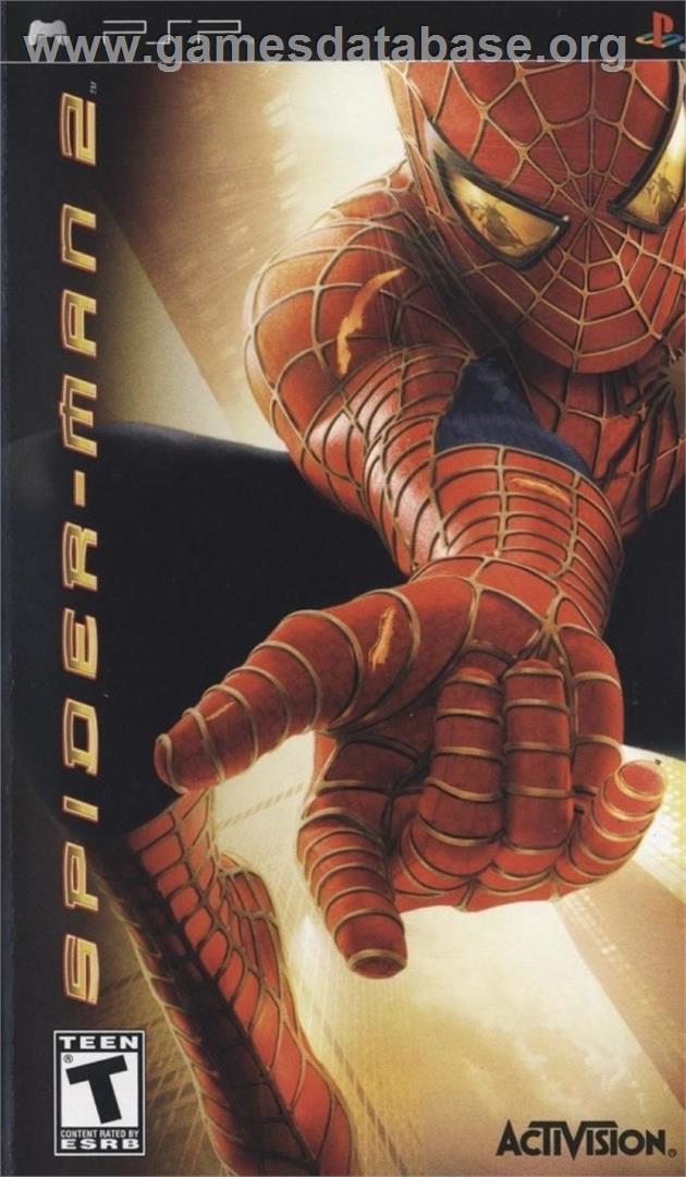 Spider-man 2 - Sony PSP - Artwork - Box