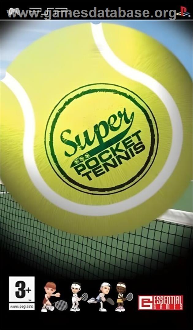 Super Pocket Tennis - Sony PSP - Artwork - Box