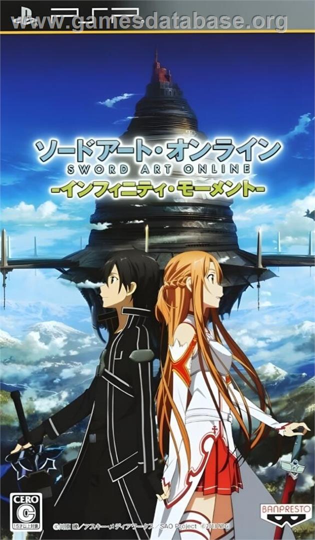 Sword Art Online - Infinity Moment - Sony PSP - Artwork - Box