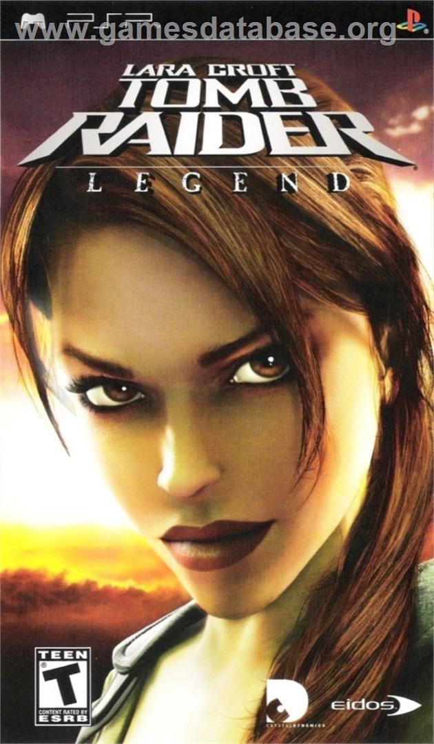 Tomb Raider Legend - Sony PSP - Artwork - Box