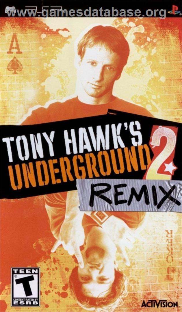 Tony Hawk's Underground 2 - Remix - Sony PSP - Artwork - Box