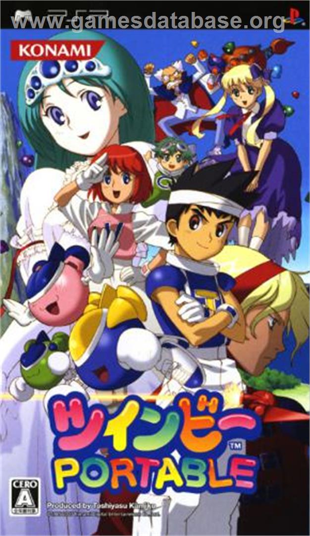 TwinBee - Sony PSP - Artwork - Box