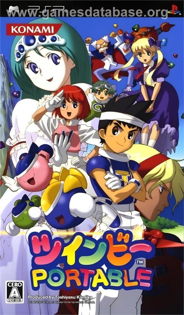 Twinbee Portable - Sony PSP - Artwork - Box