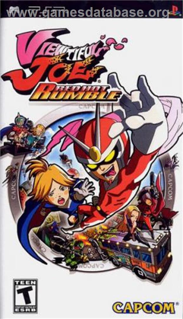Viewtiful Joe: Red Hot Rumble - Sony PSP - Artwork - Box