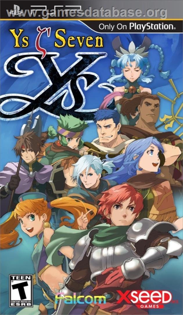 Ys Seven - Sony PSP - Artwork - Box