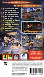 Box back cover for Asphalt - Urban Gt 2 on the Sony PSP.