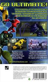Box back cover for Ben 10 Ultimate Alien - Cosmic Destruction on the Sony PSP.