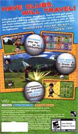Box back cover for Everybody's Golf on the Sony PSP.