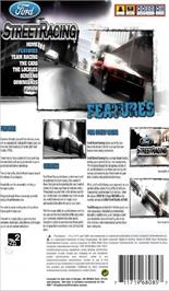 Box back cover for Ford Street Racing - La Duel on the Sony PSP.