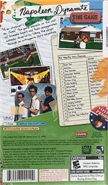 Box back cover for Napoleon Dynamite - The Game on the Sony PSP.
