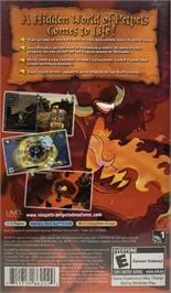 Box back cover for Neopets - Petpet Adventures - The Wand Of Wishing on the Sony PSP.