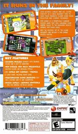 Box back cover for Pipe Mania on the Sony PSP.