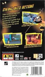 Box back cover for Secret Saturdays - Beasts Of The 5th Sun, The on the Sony PSP.