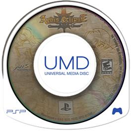 Cartridge artwork for Aedis Eclipse - Generation Of Chaos on the Sony PSP.