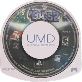 Cartridge artwork for Bigs 2, The on the Sony PSP.