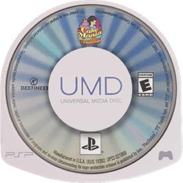 Cartridge artwork for Cake Mania - Baker's Challenge on the Sony PSP.