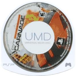 Cartridge artwork for Dt Carnage on the Sony PSP.