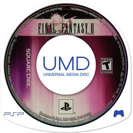 Cartridge artwork for Final Fantasy 2 on the Sony PSP.