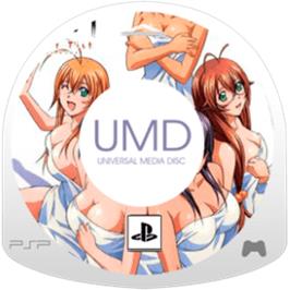 Cartridge artwork for Ikki Tousen - Eloquent Fist on the Sony PSP.