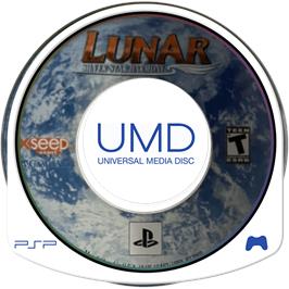 Cartridge artwork for Lunar - Silver Star Harmony on the Sony PSP.