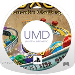 Cartridge artwork for Luxor Pharaoh's Challenge on the Sony PSP.