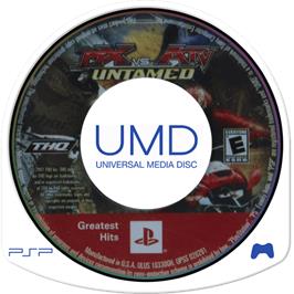 Cartridge artwork for Mx Vs Atv - Extreme Limite on the Sony PSP.
