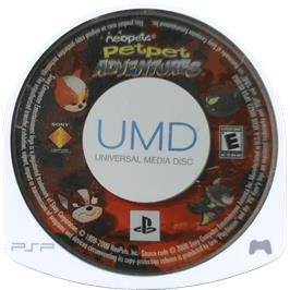 Cartridge artwork for Neopets - Petpet Adventures - The Wand Of Wishing on the Sony PSP.