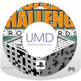 Cartridge artwork for Puzzle Challenge - Crosswords And More ! on the Sony PSP.