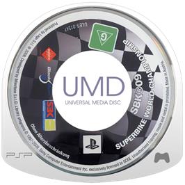 Cartridge artwork for Sbk 09 - Superbike World Championship on the Sony PSP.
