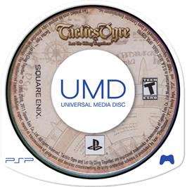 Cartridge artwork for Tactics Ogre - Let Us Cling Together on the Sony PSP.