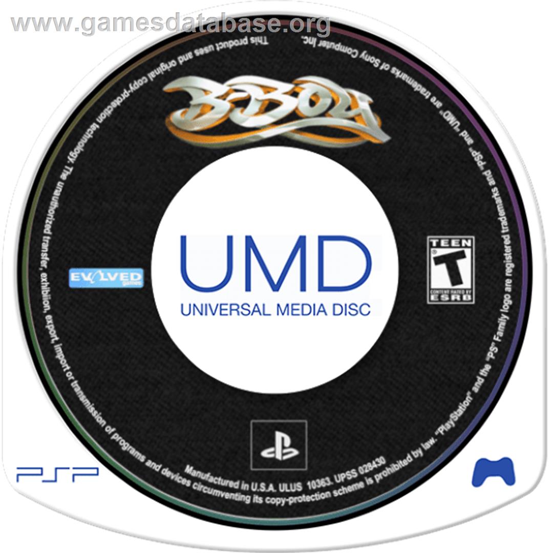 B-boy - Sony PSP - Artwork - Cartridge