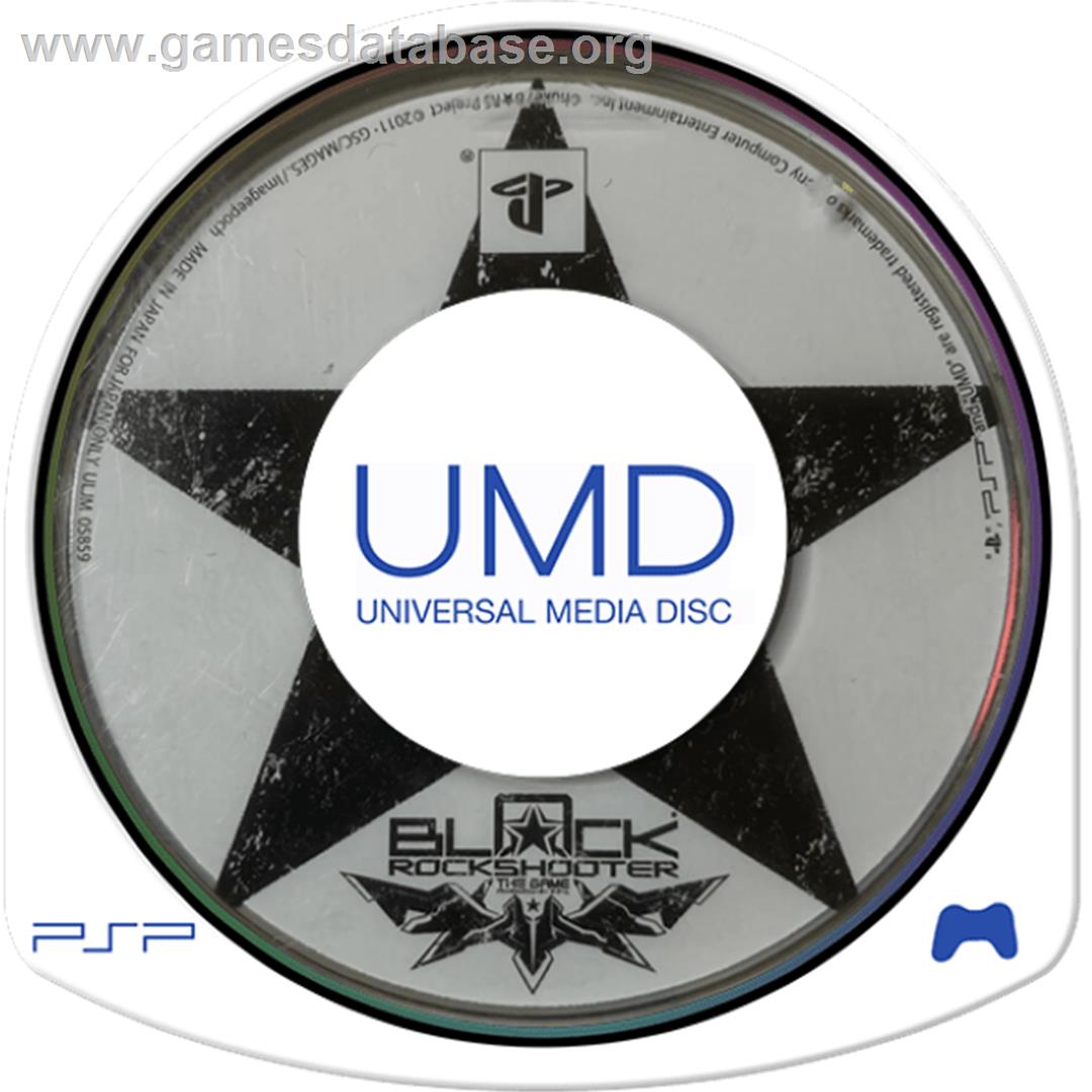 Black Rock Shooter - The Game - Sony PSP - Artwork - Cartridge