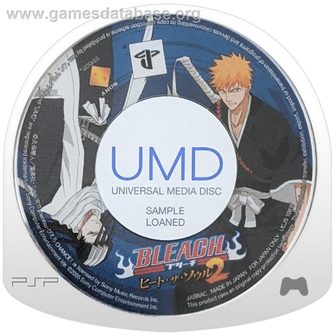 Bleach - Heat The Soul 2 - Sony PSP - Artwork - Cartridge