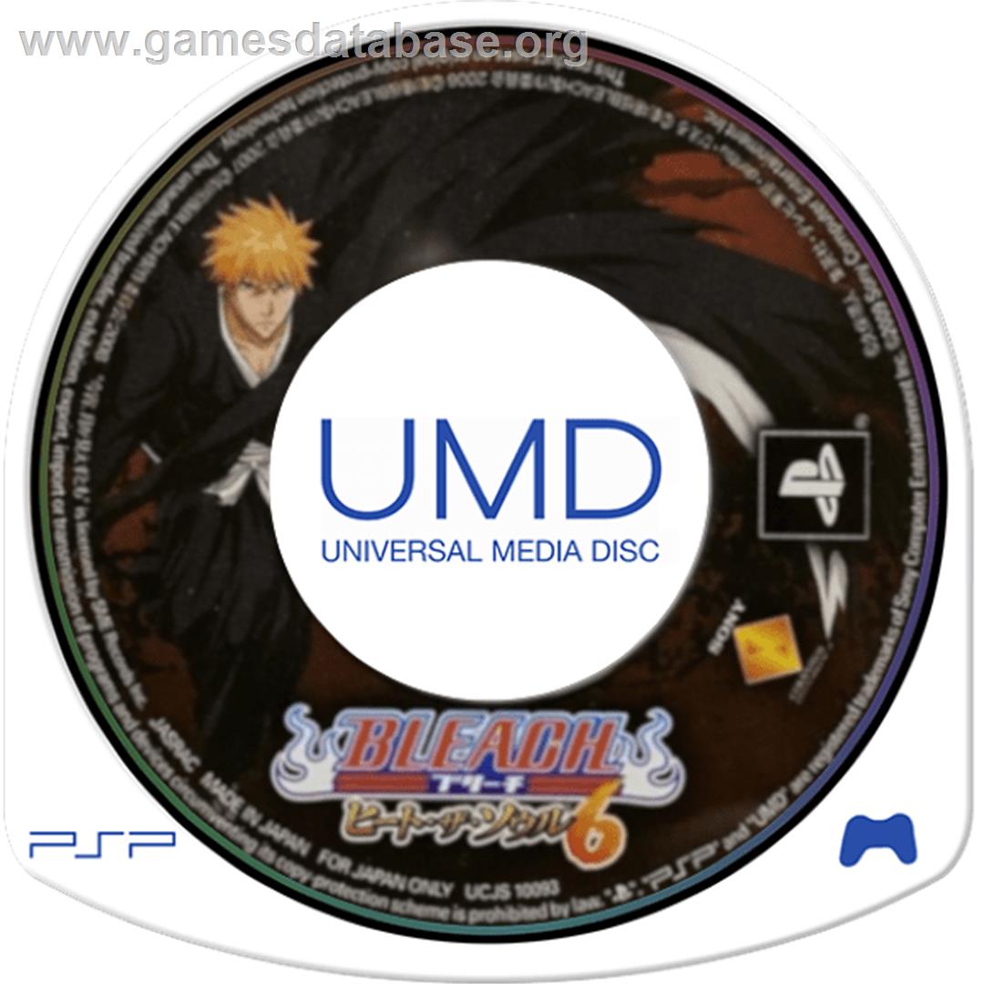 Bleach - Heat The Soul 6 - Sony PSP - Artwork - Cartridge