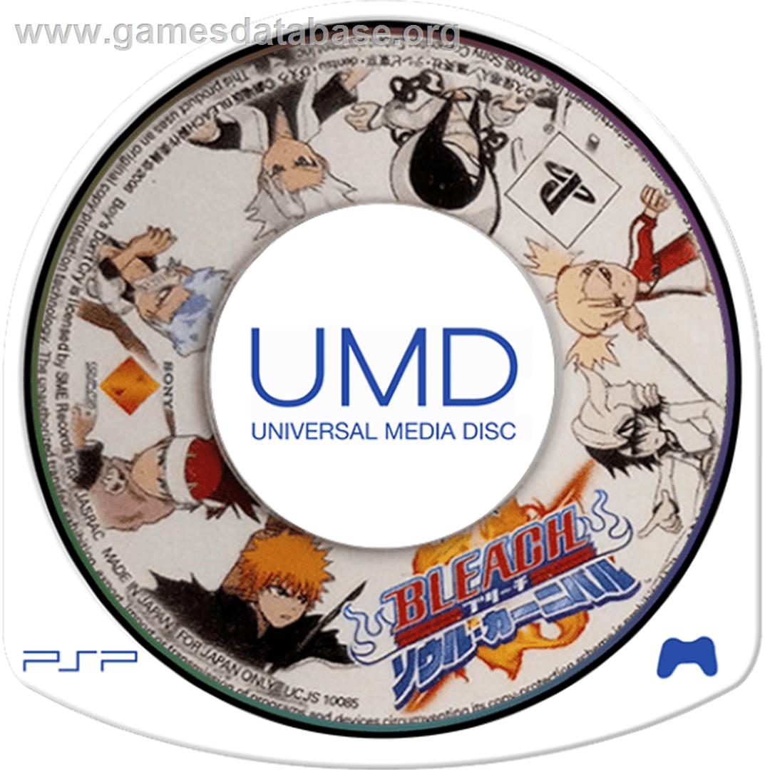 Bleach - Soul Carnival - Sony PSP - Artwork - Cartridge