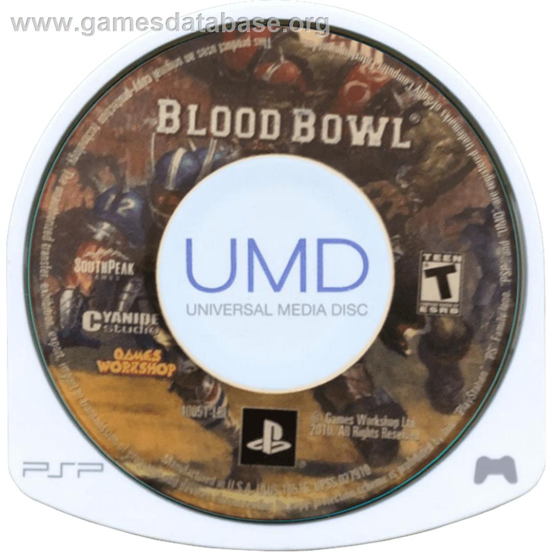 Blood Bowl - Sony PSP - Artwork - Cartridge